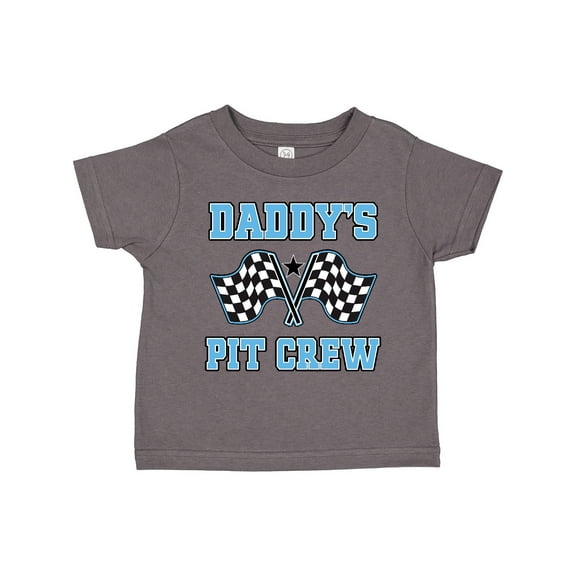 Inktastic Daddys Pit Crew Boys Racing Boys Toddler T-Shirt