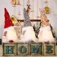 thumbnail image 3 of Gnomos navideños con lentejuelas Yashi 11,8 pulgadas, 3 of 5