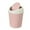 Pink, variant on Wovilon Bathroom Trash Can, Mini Can with Swing Top Lid, Small Waste Bin for Countertop, Desk, Vanity, Bathroom Swing Top Bin
