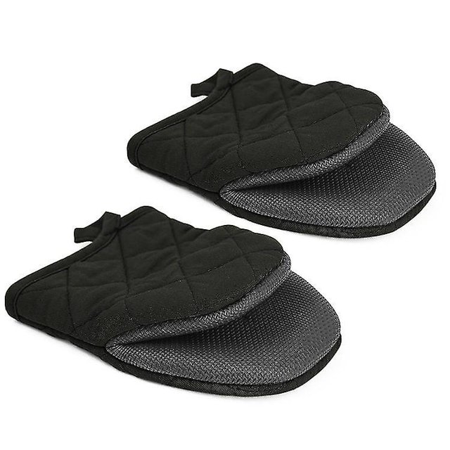 Mini guantes de aislamiento para microondas, 2 piezas, aislamiento resistente al calor para el hogar