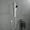 White, variant on Handheld shower head with adjustable shower slide bar and hose