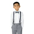 thumbnail image 3 of Spring Notion Boys' Elastic Suspenders with Leather Crosspatch, 3 of 4