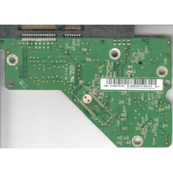 WD10EADS-00M2B0, 2061-701640-700 AD, WD SATA 3.5 PCB