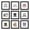 Black Framed Version, variant on Gallery Pops Sanrio Hello Kitty - Character Sticker Wall Art Bundle (9-Pack)