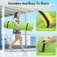 thumbnail image 6 of WARMOUNTS Floating Water Pad for 3 Person, 8 x 4 FT Tear-Resistant 3-Layer XPE Foam Floating Mat Recreation & Relaxing for Lake Pool River Ocean Boats Outdoor Water Activities, 6 of 7