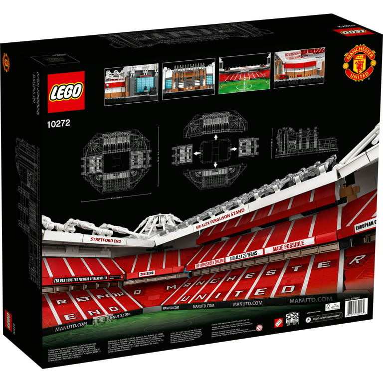 LEGO Creator Expert Old Trafford - Manchester United 10272 Building Kit for  Adults and Collector Toy, New 2020 (3,898 Pieces)