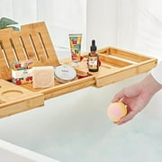 Spa Gift Sets for Women, Rose Bath Kits Include Massage Oil, Bath Bomb, Salt Scrub, Soap, Hand Cream, Birthday Gifts for Mom