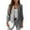 *Gray, variant on ClodeEU Womens Blazer Cardigan Jacket,Work Office Blazer,Fall Fashion Long Sleeve Blazer Tops Navy,Womens Plus XXL