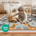 thumbnail image 4 of ODIKA Alphabet Learning Design With Friendly Educational Motifs Zoo Animal Refined Foldable Easy Care for Queen Size Bedroom, Under Bed, Master Suite, 4 of 7
