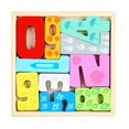 thumbnail image 3 of Kids Wooden Vehicle Food Number Animal Cognition Puzzle Learning Educational Toy, 3 of 9