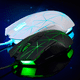 thumbnail image 3 of RGB Hintergrundbeleuchtete optische Gaming-Maus, kabelgebundene ergonomische Gaming-Mäuse mit 4 DPI Einstellbarer Stufe for PC Computer Mac Zhivalor 2033318-1, 3 of 8