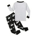 thumbnail image 4 of WIBACKER Little Boys Pajamas Sets Train 100% Cotton 2 Piece Toddler Kids Pjs Sleepwear Size 3-8T, 4 of 6