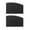 Black Rear 2Pcs, variant on Embedded Track Retractable Car Side Window Sun Shade Auto Roll Up UV Protection Privacy Curtain for Most Vehicles
