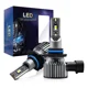 thumbnail image 1 of 2pcs Led Auto Faros A6 9006 Hb4 9005 Hb3 H1 H8 H9 H11 6500k, 1 of 8
