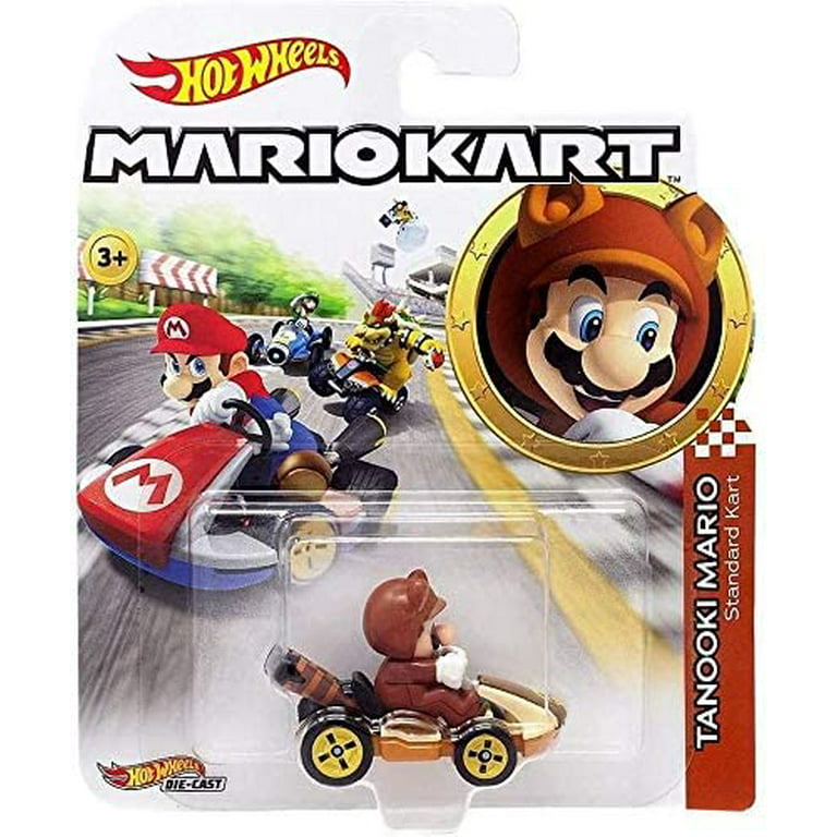 Hot Wheels GBG28 Mario Kart 1:64 Die-Cast Peach with Standard Kart Vehicle