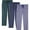 100% Cotton 3 Pack, variant on Onimisc Men's 100% Cotton Pajama Pants Lightweight Pjs Bottoms Sleepwear Bottom Pants with Pocket Drawstring 3-Pack