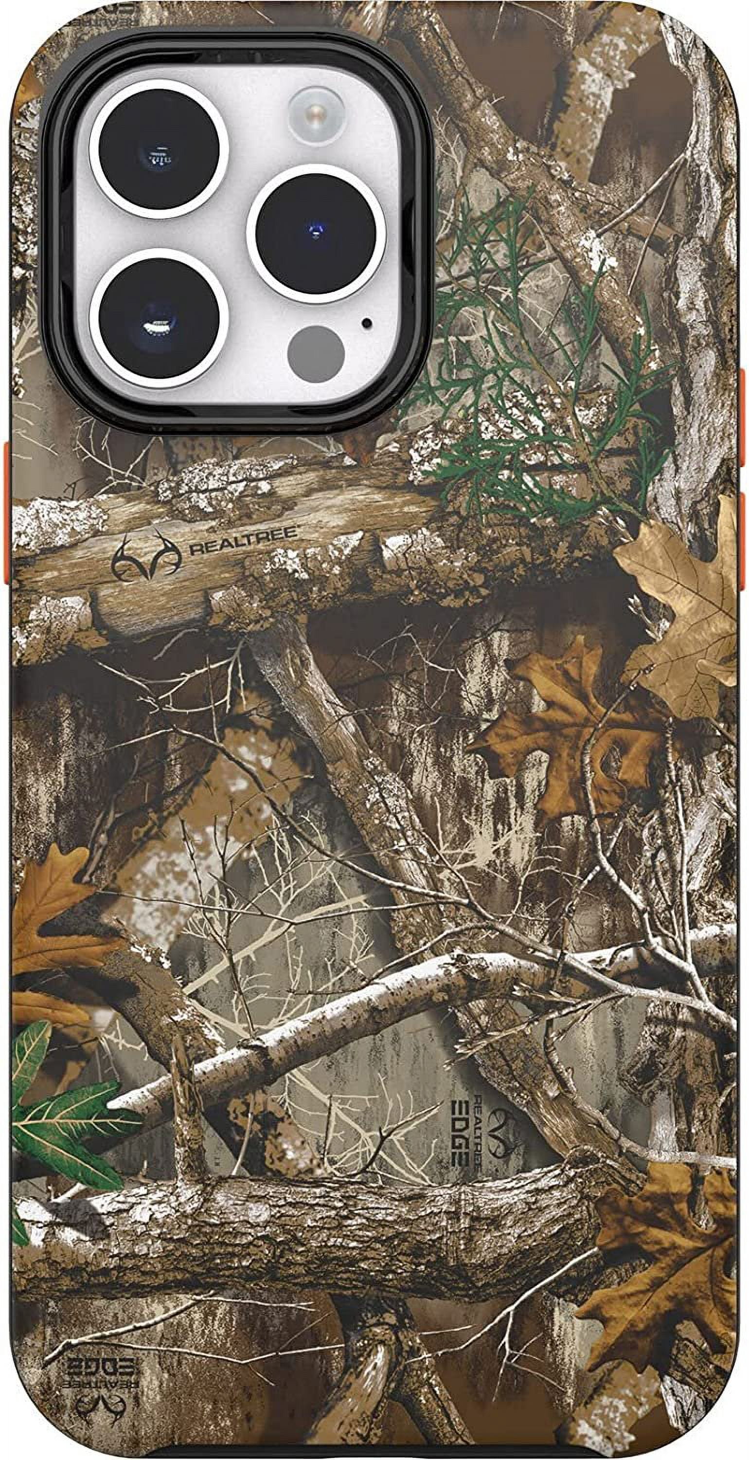 OtterBox Symmetry Series+ Case with MagSafe for iPhone 14 Pro Max Only - Non-Retail Packaging - Realtree Blaze Edge Camo