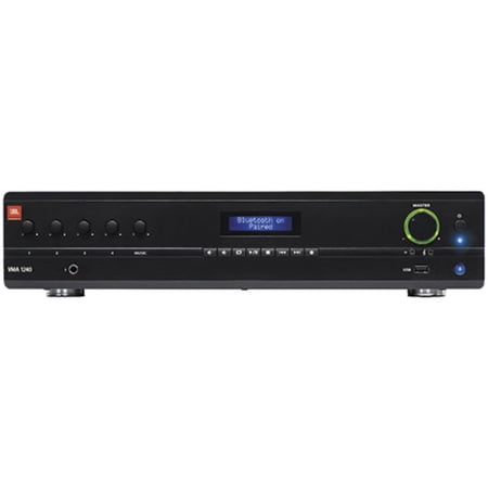 UPC: 0691991004483 | JBL NVMA12400US VMA1240 Commercial Series 240W Bluetooth-Enabled Mixer/Amplifier (5-In/1-Out)