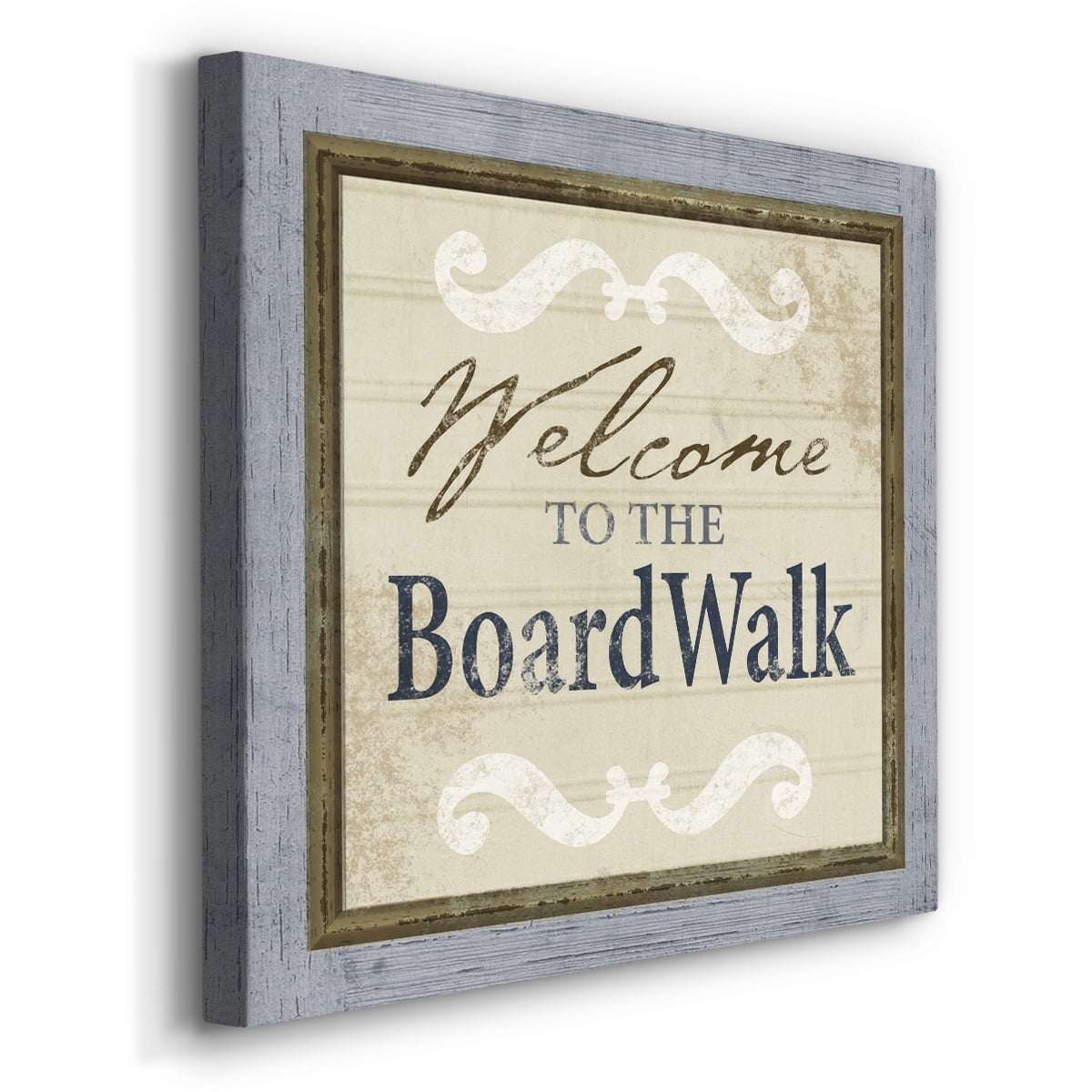 Wexford Home Beach Sign XI-Premium Gallery Wrapped Canvas, 16" x 16" - Ready to Hang