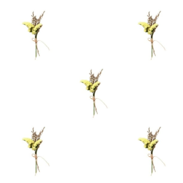 Wosthever Arreglos de hojas y flores secas ecológicos y sostenibles Ramo de flores secas naturales HS-09 Type2 NO2