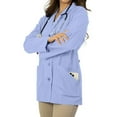 thumbnail image 3 of Panda Uniform by HeedFit Women's 29" Tailored Lab Coat – 3XL Sky Blue, 3 of 6