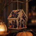 thumbnail image 4 of syligr Halloween Diamond Art Kit for Adult, Spooky House Pearl Art Kits for Tree Decorations, Hanging Decor for Mantel Shelf, DIY Craft Home Deocr, Halloween Party Favors, Unique Gift, 4 of 5