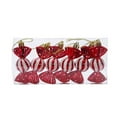thumbnail image 1 of Adornos navideños Advancent 6 unids/set decoraciones de plástico rojos, 1 of 6