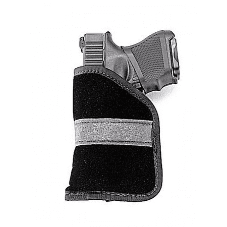 UNCLE MIKES INSIDE THE POCKET HOLSTER SUEDE BLACK SUB-COMPACT 9MM/40 AUTO