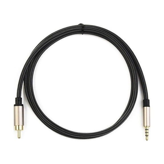 Digital Coaxial Audio Video Cable Stereo SPDIF RCA to 3.5mm Jack Male for HDTV