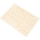 thumbnail image 4 of ColoMX Tablero de números de letras Braille, tablero de aprendizaje de madera, tablero de aprendizaje Braille, personas ciegas esenciales, 4 of 7