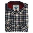 thumbnail image 3 of Gioberti Men's 100% Cotton Brushed Flannel Plaid Checkered Shirt with Corduroy Contrast, 3 of 4