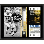 Bart Starr Green Bay Packers 12" x 15" Super Bowl I Plaque with Replica Ticket - Fanatics Authentic Certified
