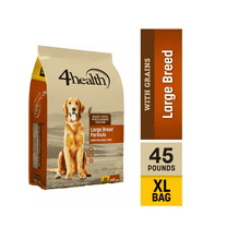 4health with Wholesome Grains Large Breed Adult Chicken Formula Dry Dog Food 45 lb