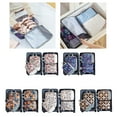 thumbnail image 2 of 4pcs Travel and Home Organization Cubes Convenient Travel Packing Cubes In Printing Designs For Easy Organization, 2 of 9