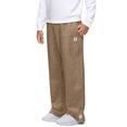 thumbnail image 4 of Chiccall Boys Girls Baggy Sweatpants Elastic Waist Wide Leg Lounge Sweat Pants Casual Versatile Joggers Track Pants with Zippers and Pockets, 4 of 7