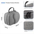 thumbnail image 4 of Bolsa de Almacenamiento para Gafas de Realidad Virtual Meta S/3/2, Bolso de Mano para 4 Ultra y Accesorios ., 4 of 5