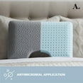 Allswell Side Sleeper Memory Foam Pillow, Standard/Queen