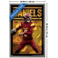 thumbnail image 3 of NFL Washington Commanders - Jayden Daniels 25 Wall Poster, 22.375" x 34" Framed, 3 of 5
