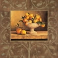 thumbnail image 2 of Gonzales, Andres 20x20 Black Ornate Wood Framed with Double Matting Museum Art Print Titled - Oranges and Lemons, 2 of 4