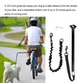 thumbnail image 2 of Dog Bicycle Traction Belt Ropes Handheld Nylon Traction Belt Rope Leash Pet Walk Jogging Keeper Hand Free Stretchable Walky Pets Collar, 2 of 5