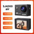 thumbnail image 2 of Cámara de acción de aire SJCAM SJ4000 con vídeo 4K 30M impermeable 2,4G WiFi cámara deportiva cámara de acción cámara deportiva bicicletas motocicletas, 2 of 4
