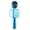 Blue, variant on Joernso DS878 Wireless Microphone Five Sound Modes Support U Disk/TF Card Metal 4 in 1 Bluetooth compatible Condenser Mic Music for Boys Girls