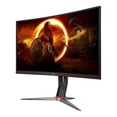 thumbnail image 2 of Restored AOC C27G2 27" LED Curved FHD 165Hz FreeSync Premium Gaming Monitor (DisplayPort, HDMI, VGA) - Black/Red (Refurbished), 2 of 4