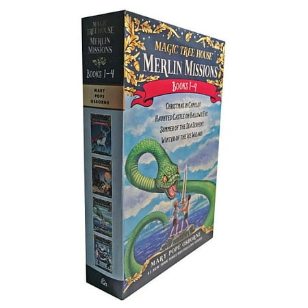 Magic Tree House Merlin Missions Books 1-4 Boxed