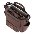thumbnail image 4 of Wrangler Women Backpack Purse Convertible Backpack Vegan Leather Ladies Anti Theft Backpack with Adjustable Strap, Coffee, 4 of 7