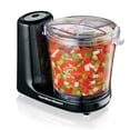 thumbnail image 1 of Mini Procesador Hamilton Beach Inoxidable, Sin BPA  | Picadora de Alimentos 3 Tazas , Apto Lavavajillas, 1 of 9