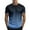 Dark Blue, variant on Hawaiian Shirt for Men Big and Tall,T-Shirt for Men - Men’s Gradient Short Sleeve T Shirts Summer Casual Street Fashion Tees Slim Fit Crewneck Tops