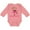 Mauve, variant on Inktastic Gammy's Girl Monkey Girls Long Sleeve Baby Bodysuit