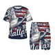thumbnail image 1 of Balery Mallard Duck With American Flag Conjunto de Pijama Infantil de Manga Corta con Estampado – Ropa de Dormir de Algodón Suave-3X-Large, 1 of 2