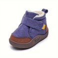 thumbnail image 1 of Botas De Montaña Sólidas para Niño, Forro De Felpa Cálido, Botas De Nieve Cómodas, Antideslizantes, Duraderas, Zapatos para Exteriores para Senderismo, Escalada, Caza, Trekking, Otoño/Invierno, 1 of 4